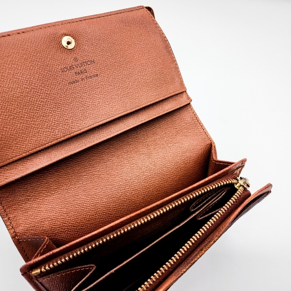 Louis Vuitton 💎 Designer Hand-Painted Unique Sushi Art Signed Bifold Wallet - Picture 5 of 5